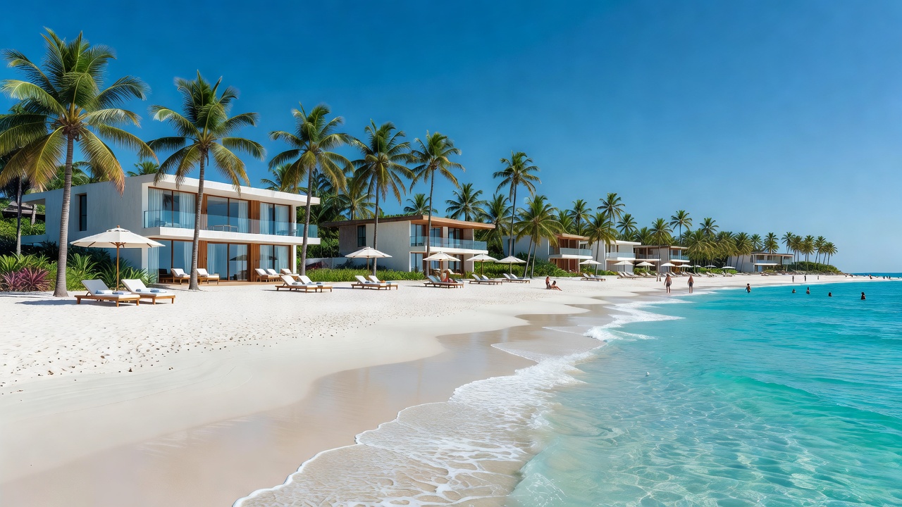 Brazilian Tropical Beach Resort