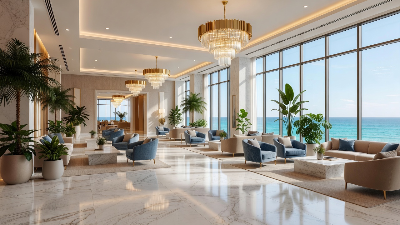 Elegant Hotel Lobby
